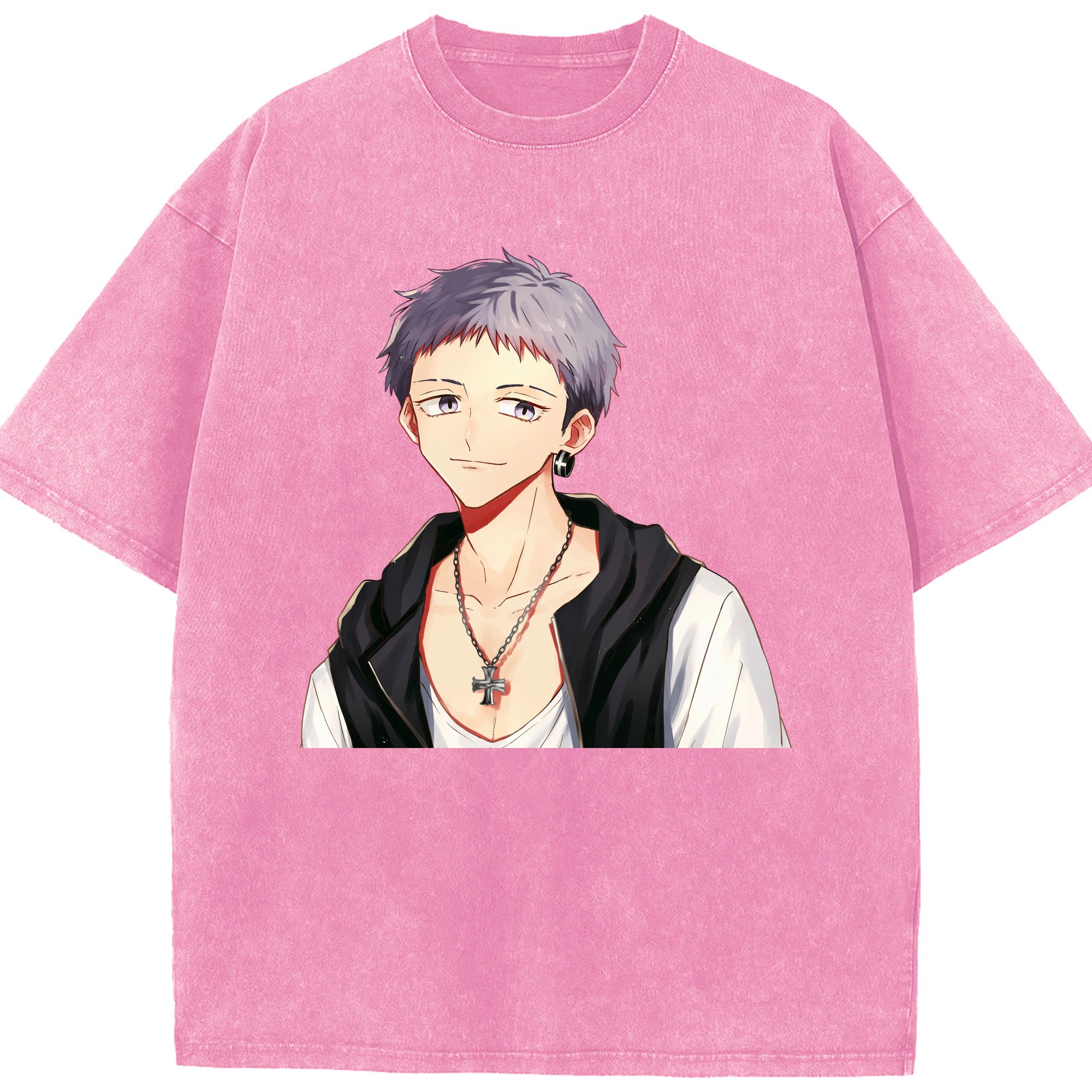（画像用） 東京リベンジャーズ Tokyo Revengers 綿100% ヴィンテージ風 半袖Tシャツ（フロントプリント）